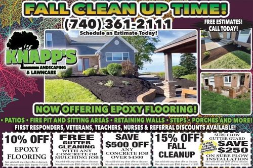  for Knapps Landscaping and Lawn Care in Marion, OH