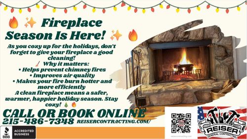 Fireplaces & Chimneys for Reiser General Contracting in Fairless Hills, PA