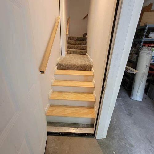 Carpentry for AA Family Construction in Lebanon, NH