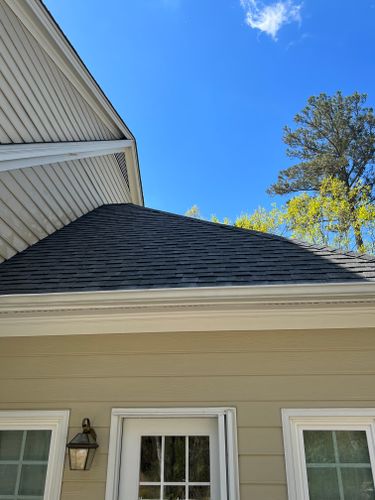 Roof washing  for Paul's Lawn Care and Pressure Washing in Wilson, NC