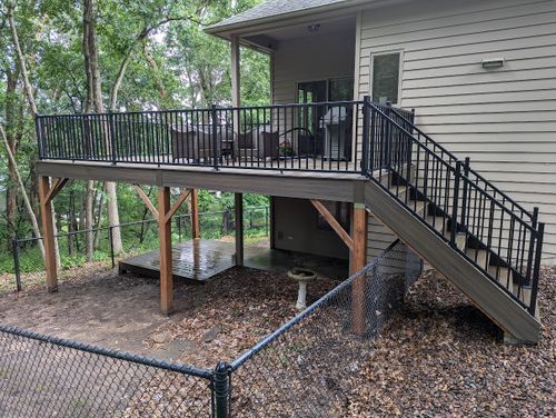 Composite Decking for RBM Construction Inc. in Eau Claire, WI