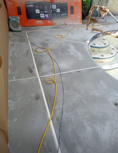 Pool deck resurfacing for American Acrylic Concrete Coatings in Longwood, FL