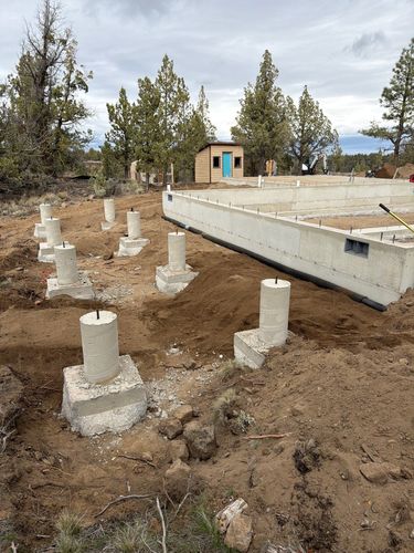 Foundation Work for TJR Concrete and Construction in Bend, OR