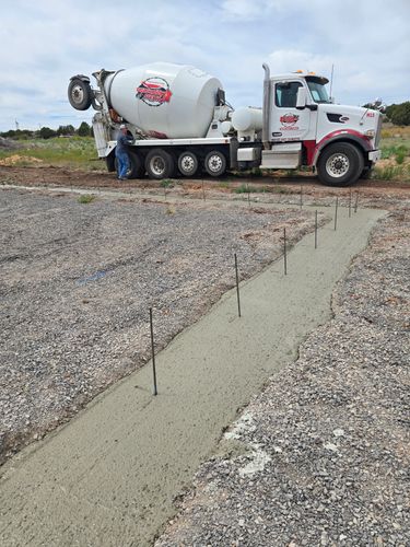 Concrete Slab Construction for Diamond Dust Concrete in Show Low, AZ