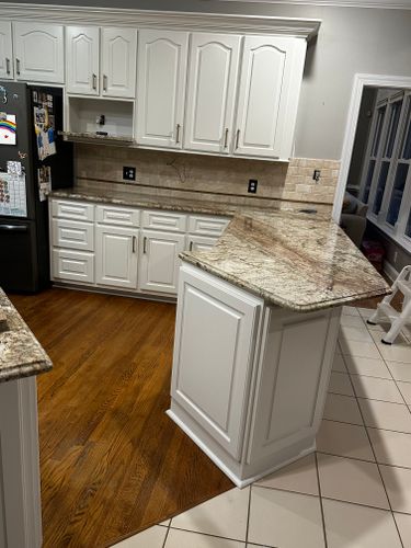 Kitchen and Cabinet Refinishing for Paintway to Heaven in Raleigh, NC