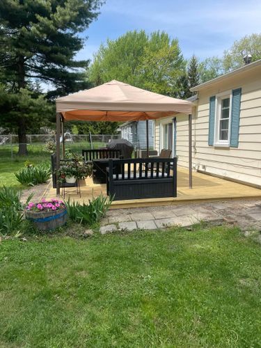 Deck & Patio Installation for BASE Contracting in Dundee,  MI