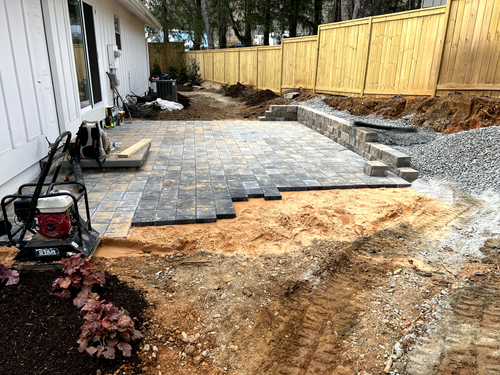 Patio Design & Construction for Rescue Grading & Landscaping in Marietta, SC