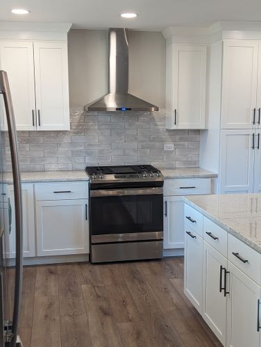 Kitchen Remodels for New Millennium Construction Services Corp  in Wilmington, IL