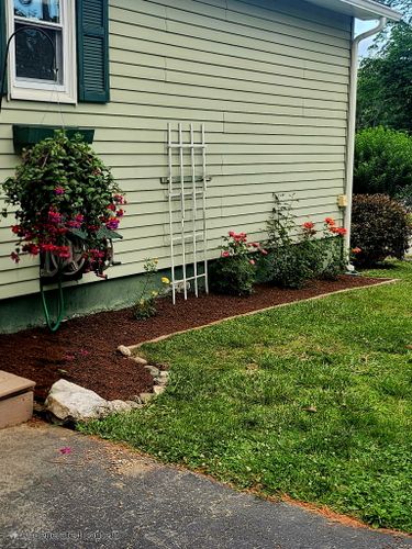Mulch Installation for CM & Sons Landscaping LLC in Benton, ME