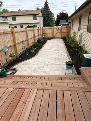 Edging and Mulch Installation for H&L Lawn Care LLC in Twin Lakes, WI