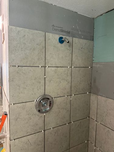 Bathroom Renovation for Jones Construction & Flooring in Bogata, TX