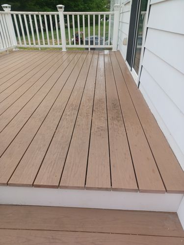 Decks, walkways for Grubb Exterior Cleaners in Chester County, PA