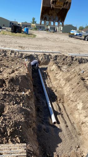 Septic System Install for C Bar B Excavation and Repair in Pocatello, ID