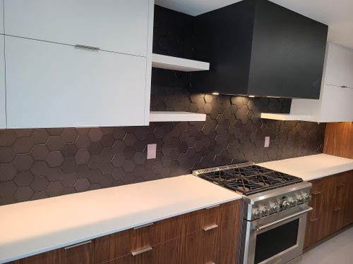 Kitchen Backsplash for Flawless Tile Company in Boise, ID