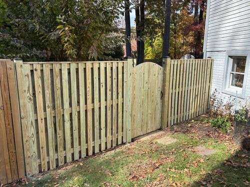 Fence Installation for W D Giampa Lawns and Landscape Inc. in Manassas, VA