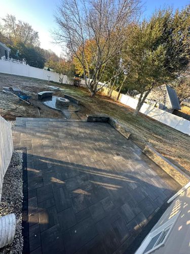 Patio Design for Rose Landscape & Design, Inc. in Abington, MA