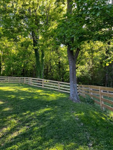 Fence Installation for Dudley’s Fencing in Pulaski, TN