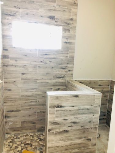 Bathroom Renovation for JD Custom in Bowie,  TX