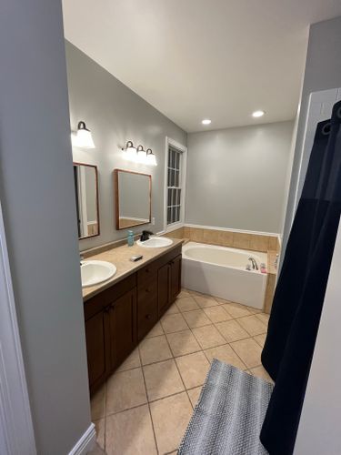 Bathroom Renovation for Kong Construction INC in Dwight, IL