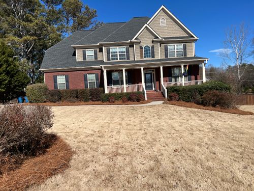 Pine straw installation for Prime Lawn LLC in Conyers, GA