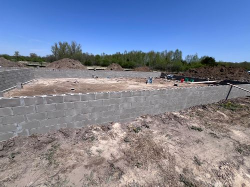 Concrete Slab Construction for CAIR CONCRETE & MASONRY LLC in Baldwin, WI