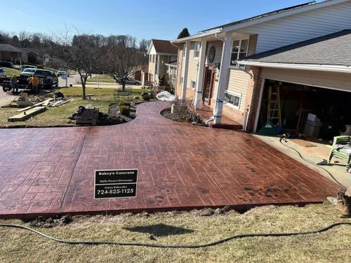 Concrete Work for Bakey's Concrete and Excavating in Pittsburgh, PA