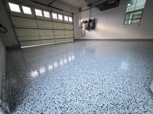 Epoxy Garage Coatings for PRYME EPOXY LLC in Mayer, AZ