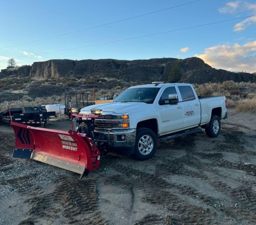 Site Preparation & foundation dig outs for Seymour Excavating in Omak, WA