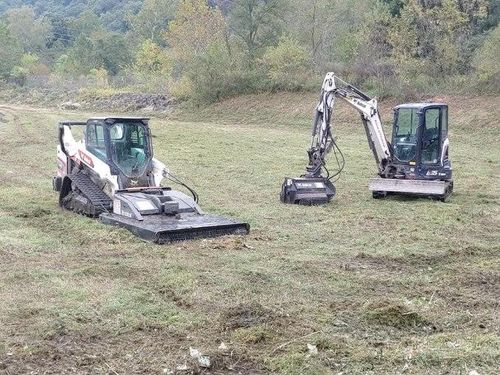 Brush Hogging for Cox's Ag Services, LLC in Evans City, PA
