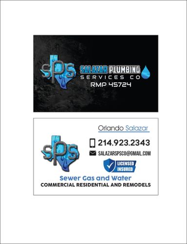 Drain Cleaning for Salazar Plumbing Services Co LLC in Garland, TX