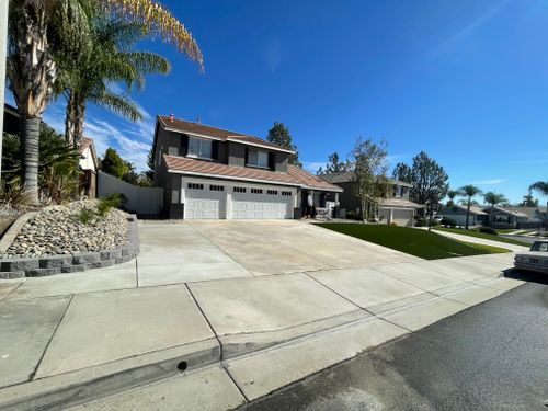 Concrete for Aidan Jade Landscaping in Riverside County, CA