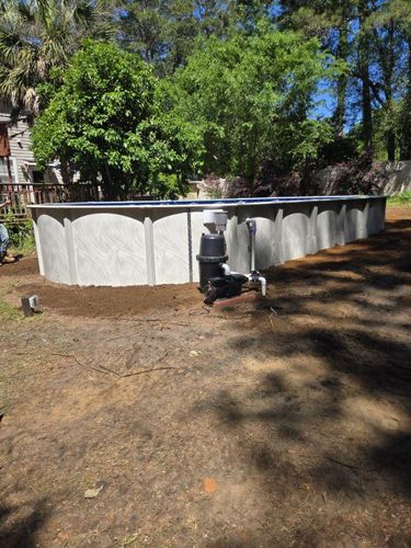 Above Ground Pool Installation for Down & Dirty Pool Service in Crawfordville, FL