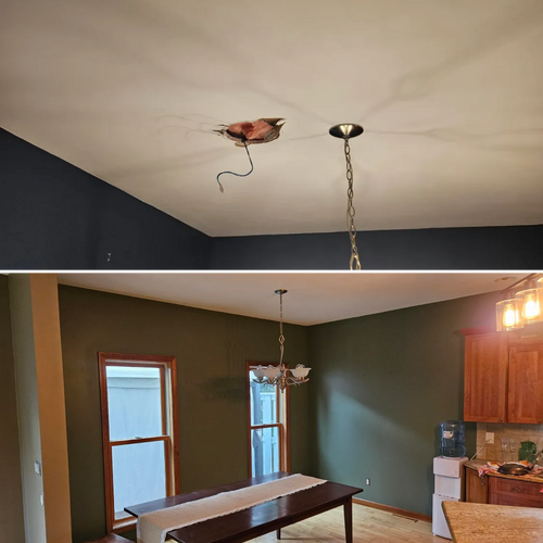 Kitchen and Cabinet Refinishing for LR Painting in Springfield, MA