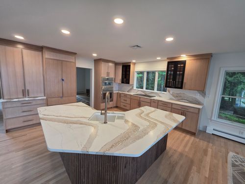 Kitchen Renovation for The Hammer Man Can in Alton, NH
