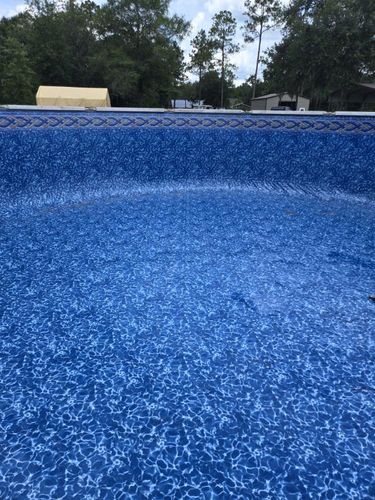 Pool Liner Changes for Down & Dirty Pool Service in Crawfordville, FL