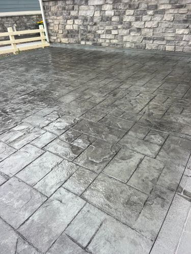 Stamped Concrete Installation for Solid Concrete Contractor  in Tacoma, WA