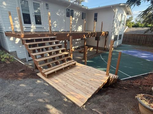 Deck & Patio Installation for PBB Construction in Hillsboro, OR