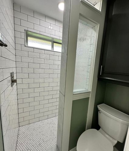 Bathroom Remodel for Champs Construction in Dallas, TX