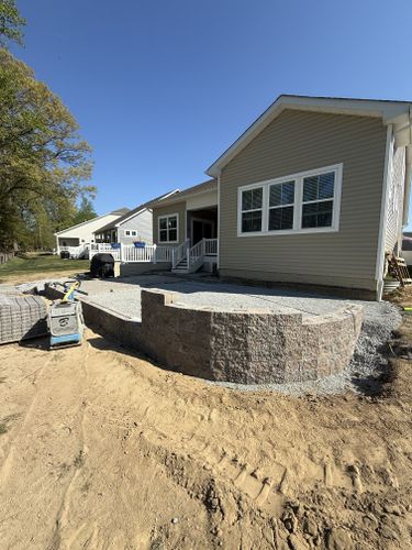 Seating Walls for SoDel Stone Works & Construction LLC in Sussex County, DE