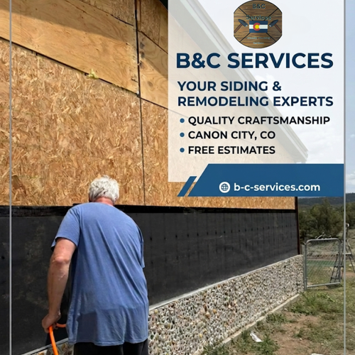 Siding for B&C Services in Canon City, CO