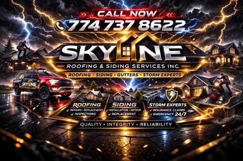  for SKYLINE ROOFING & SIDING SERVICES INC in Milford, MA