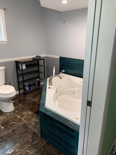 Bathroom Renovation for L.R. Platt Construction in Boonville, New York