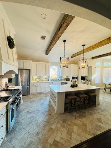 Kitchen Renovation for Starside Construction in Santa Fe, TX