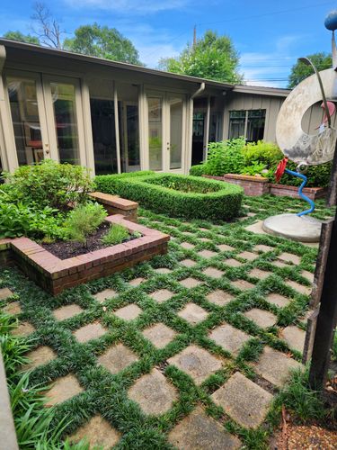 Patio Design & Construction for Bruno's Professional Lawn's & Landscape in Beaumont, TX