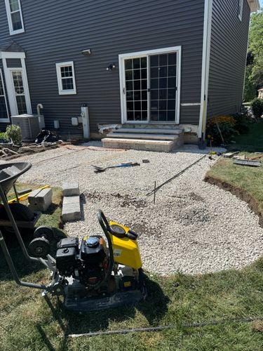 Patio Design & Construction for R&L Deluxe Landscaping in Hanover Park, IL
