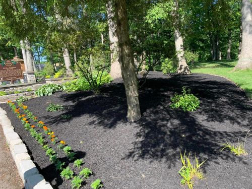 Planting for Higgins landscaping LLC in West Jefferson, OH