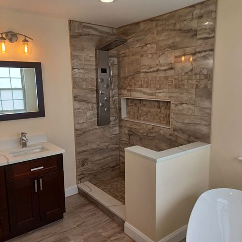 Flooring for Taylor Maid Kitchen & Bath Design in Lumberton Township, NJ