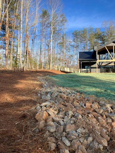 Land Clearing for Gibson Grade Works in Towns County, GA