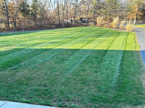 Mowing for Jose & Sons Landscaping in New Bedford, MA