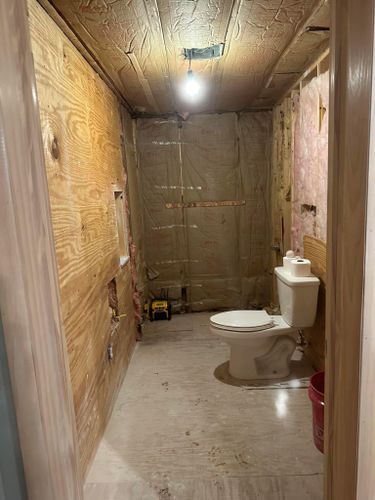 Bathroom Renovation for L.R. Platt Construction in Boonville, New York